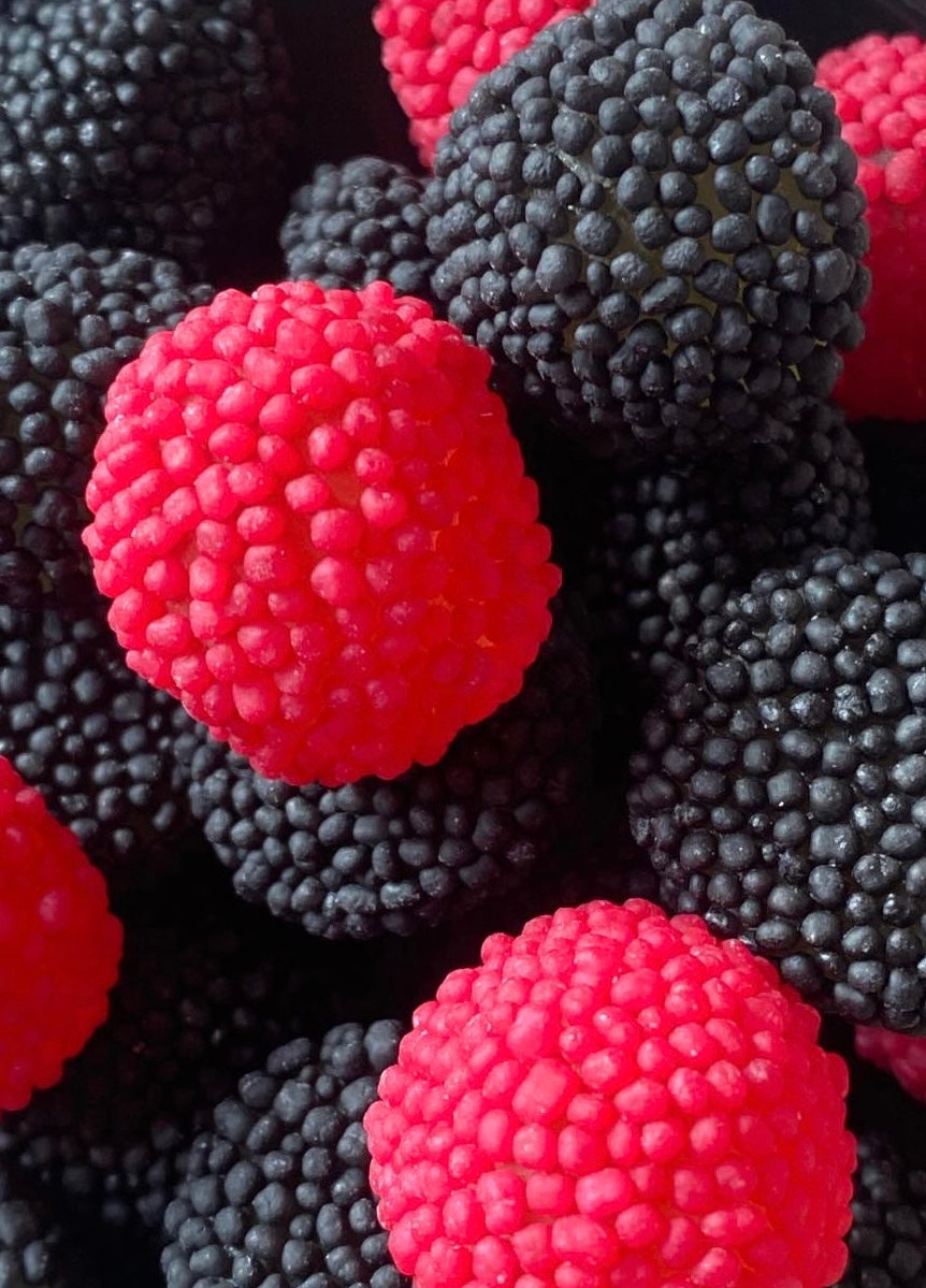 Black and Raspberry Berries 150G