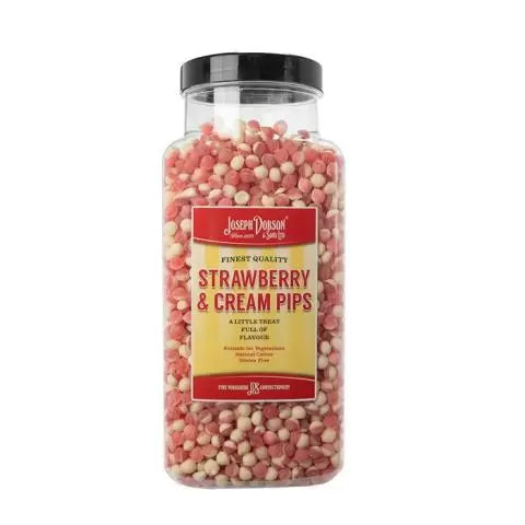 Strawberry and Cream Pips 150G